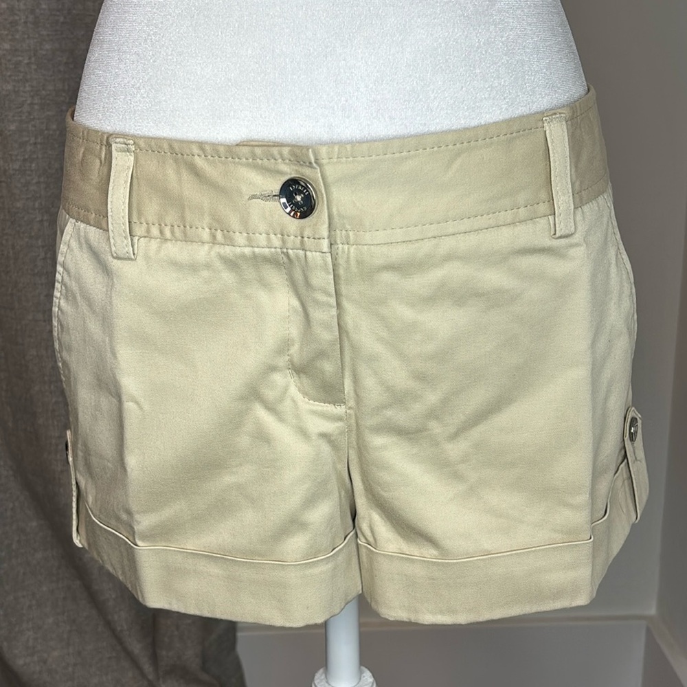 EXPRESS | Cuffed Khaki Shorts